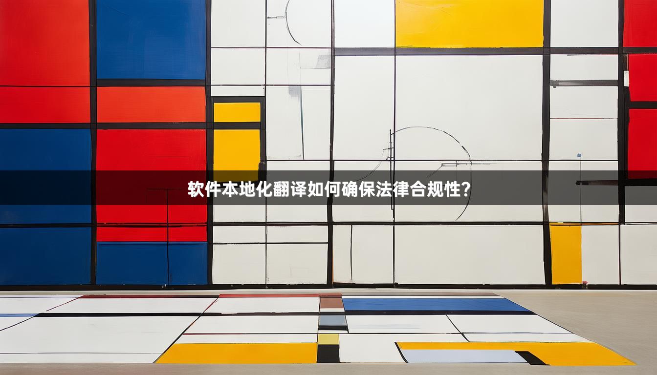 软件本地化翻译如何确保法律合规性？