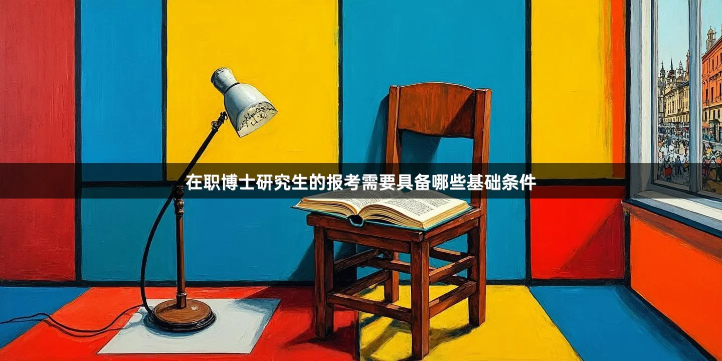 在职博士研究生的报考需要具备哪些基础条件