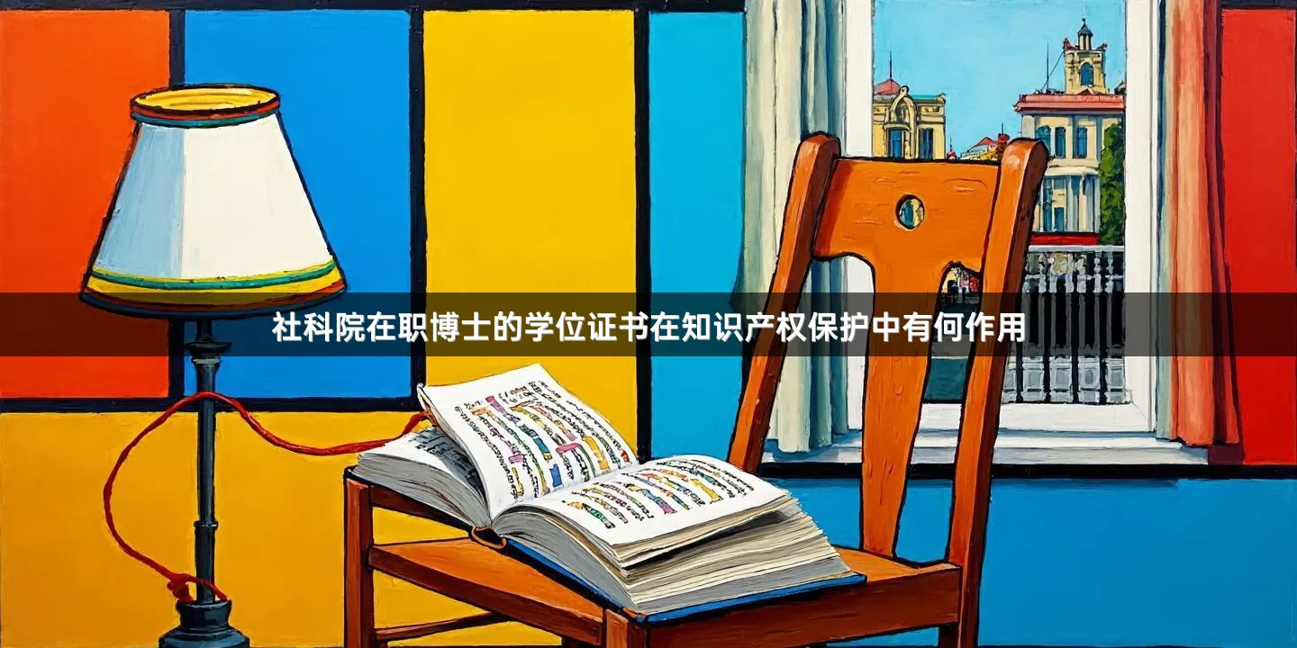 社科院在职博士的学位证书在知识产权保护中有何作用