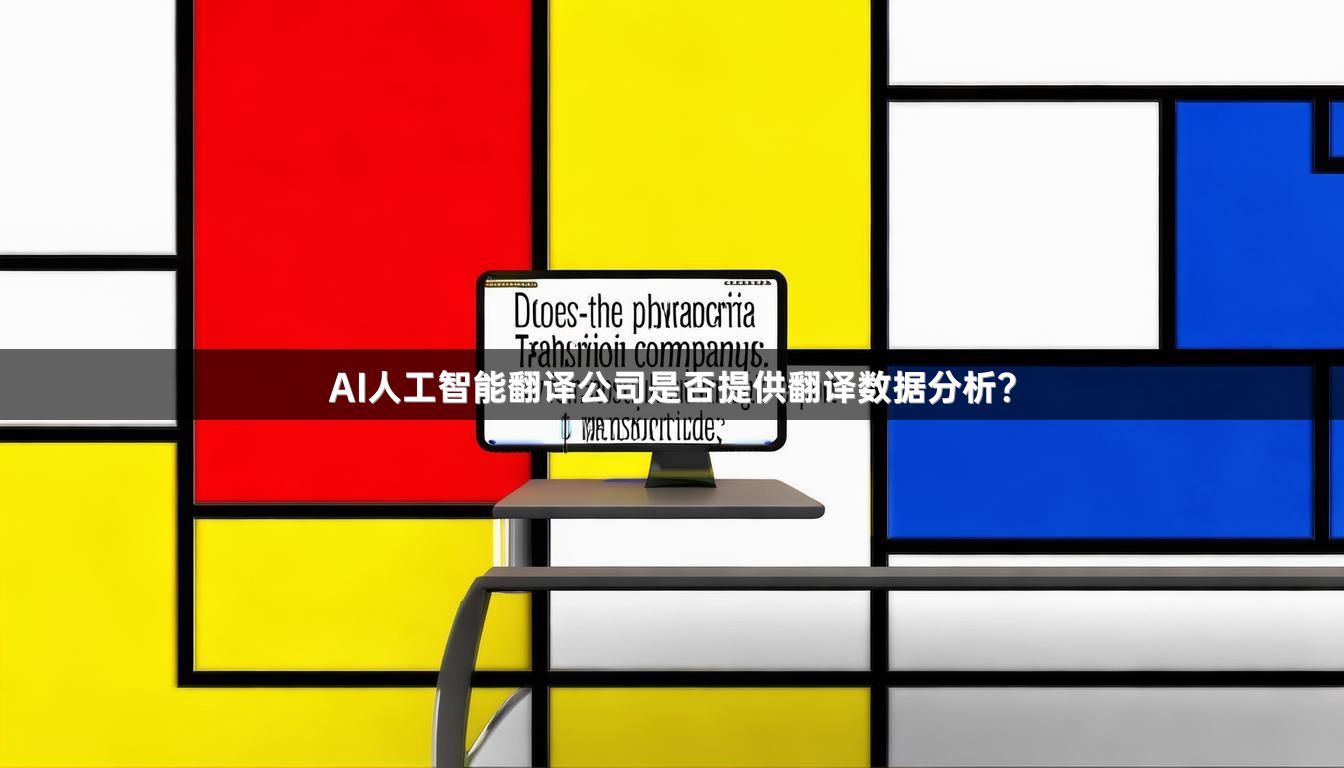 AI人工智能翻译公司是否提供翻译数据分析？