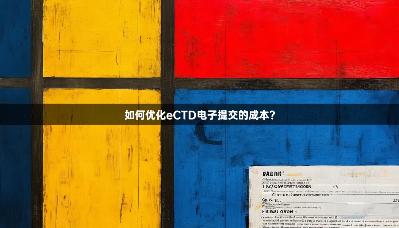 如何优化eCTD电子提交的成本?