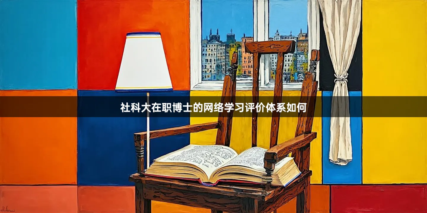 社科大在职博士的网络学习评价体系如何