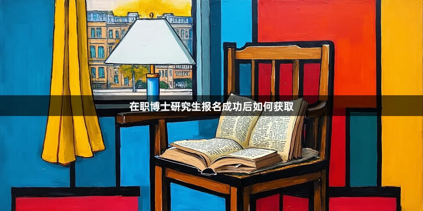 在职博士研究生报名成功后如何获取