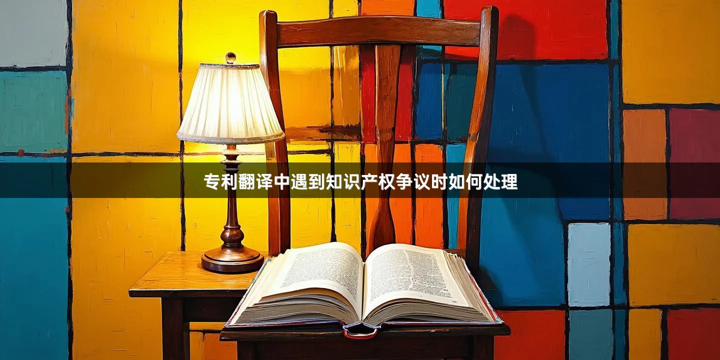 专利翻译中遇到知识产权争议时如何处理