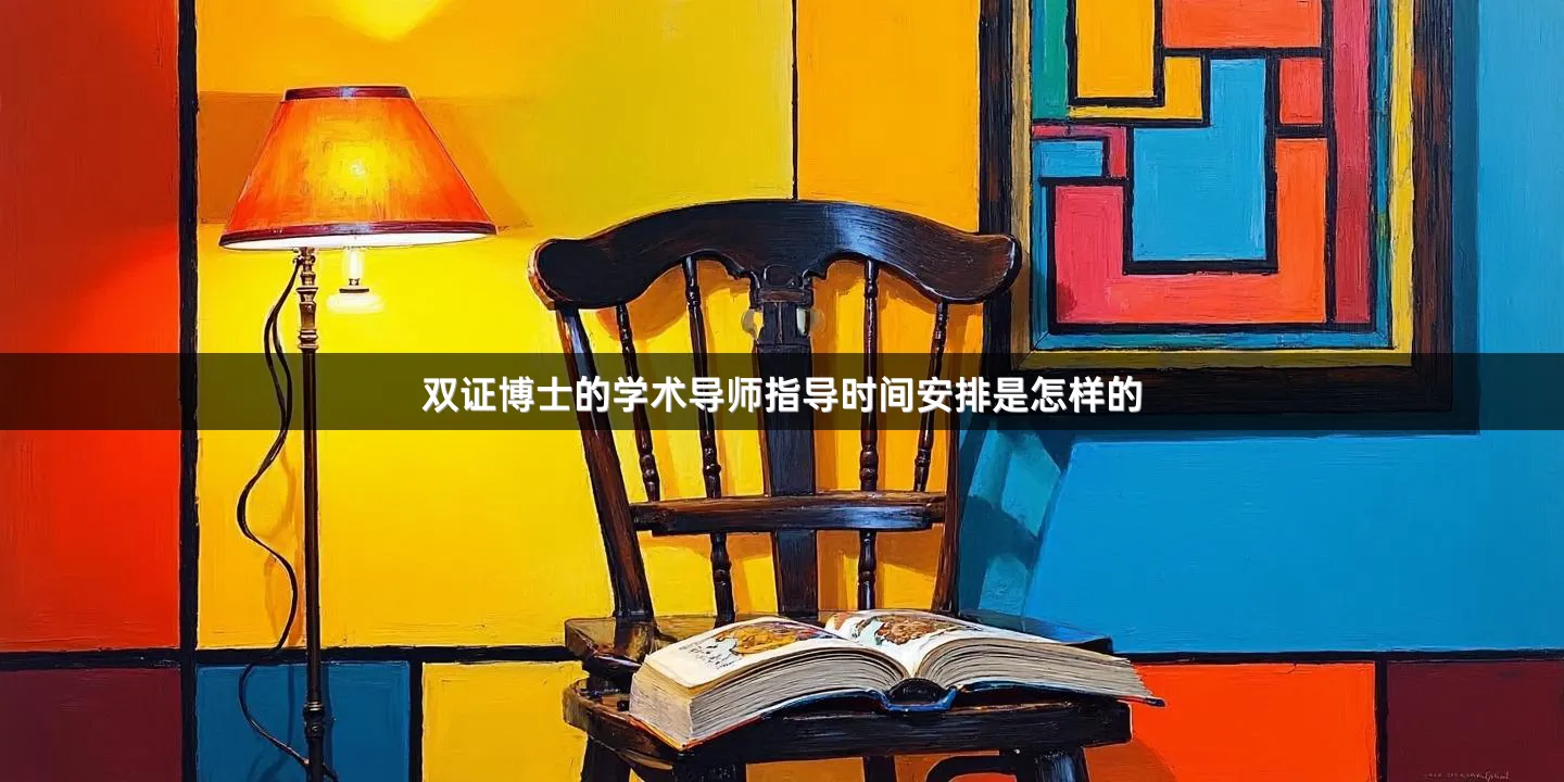 双证博士的学术导师指导时间安排是怎样的