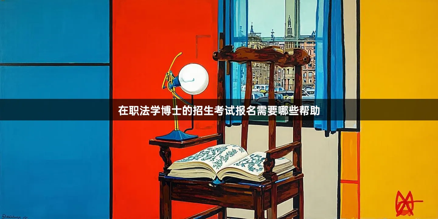 在职法学博士的招生考试报名需要哪些帮助