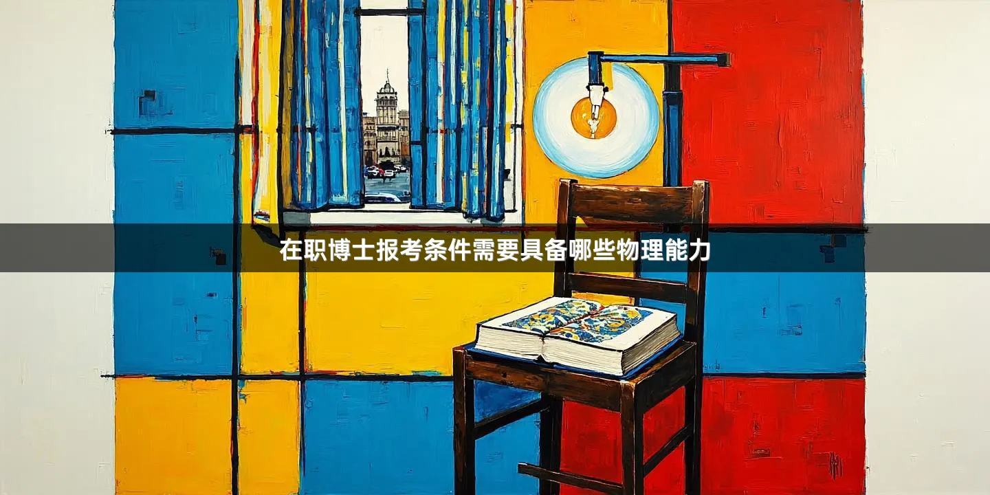 在职博士报考条件需要具备哪些物理能力