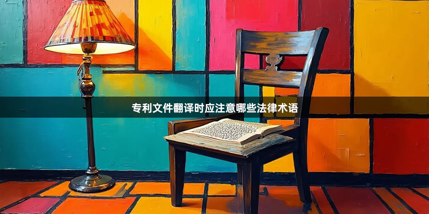 专利文件翻译时应注意哪些法律术语