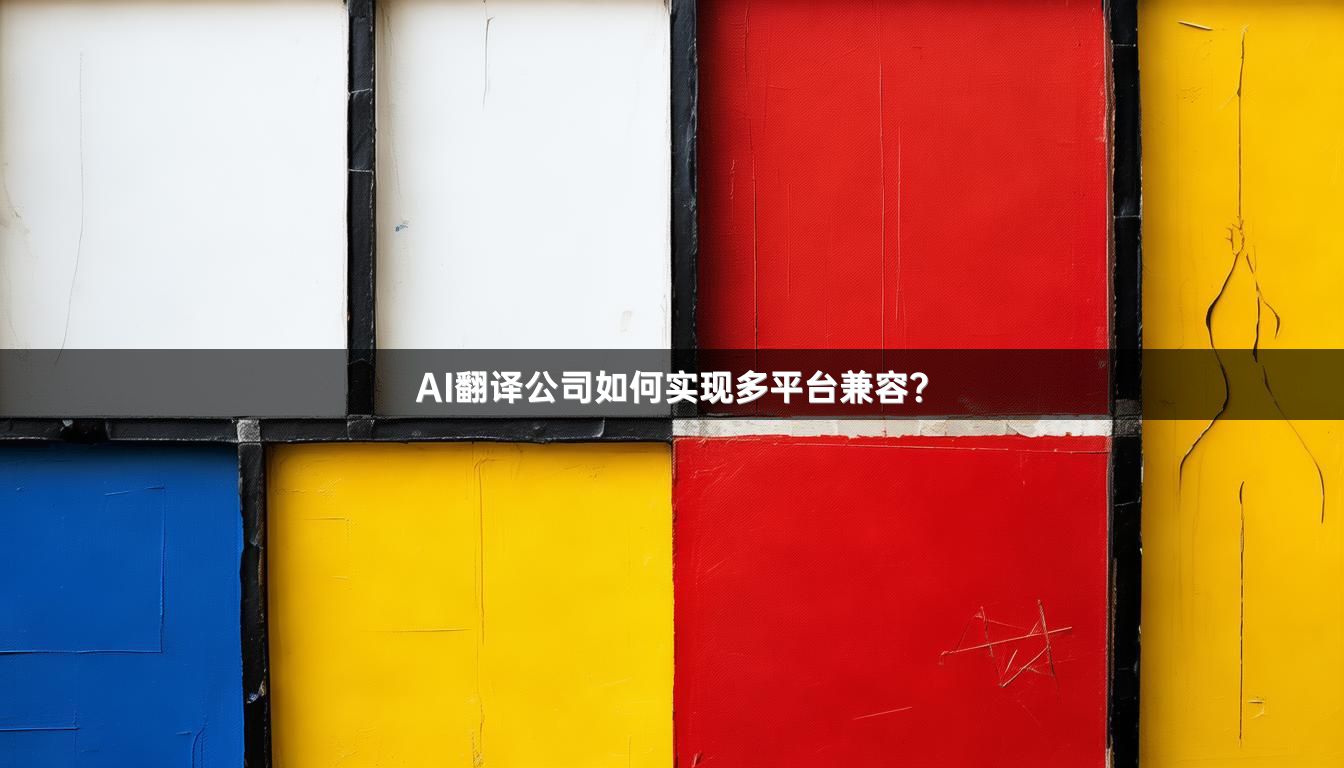 AI翻译公司如何实现多平台兼容？