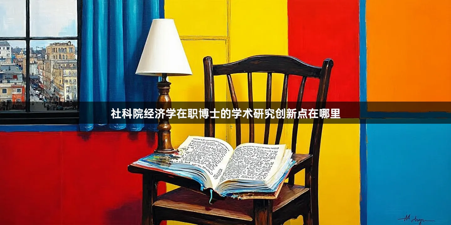 社科院经济学在职博士的学术研究创新点在哪里