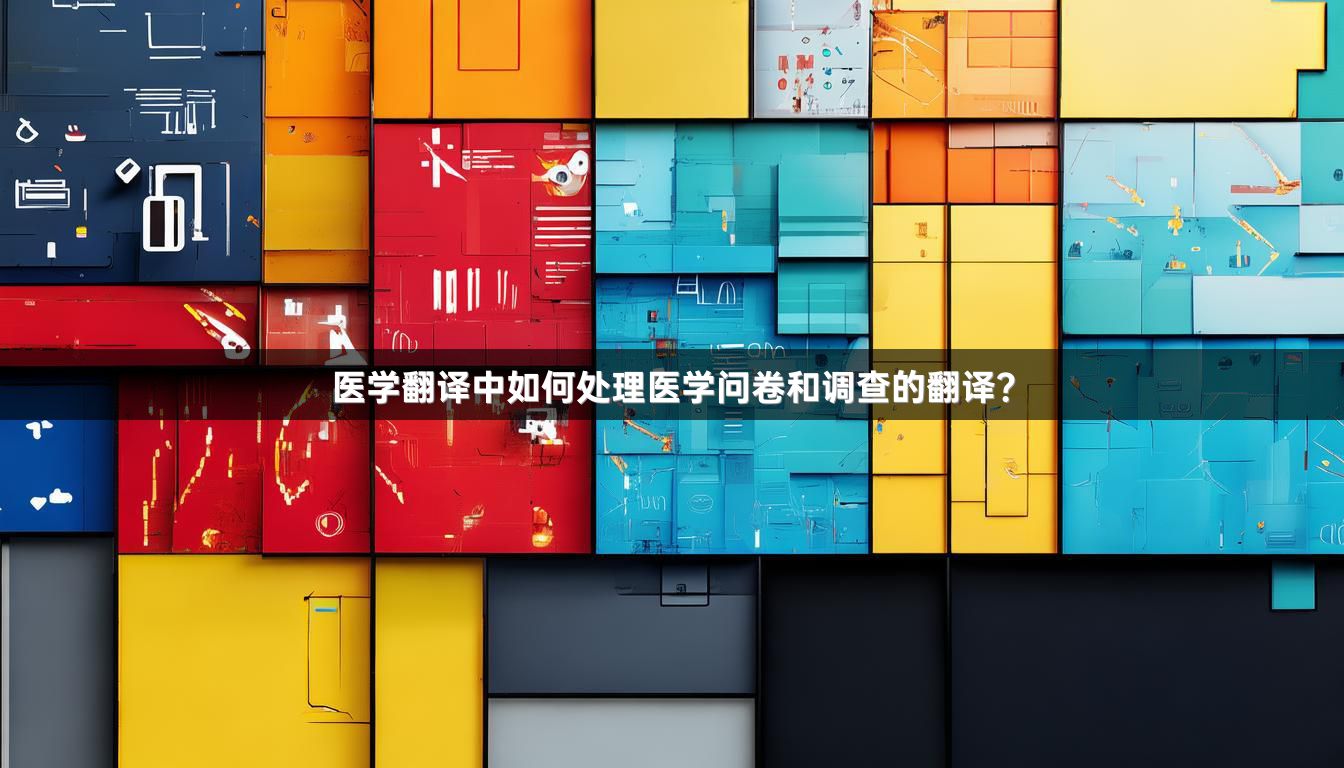 医学翻译中如何处理医学问卷和调查的翻译？