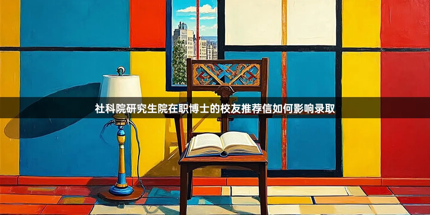 社科院研究生院在职博士的校友推荐信如何影响录取