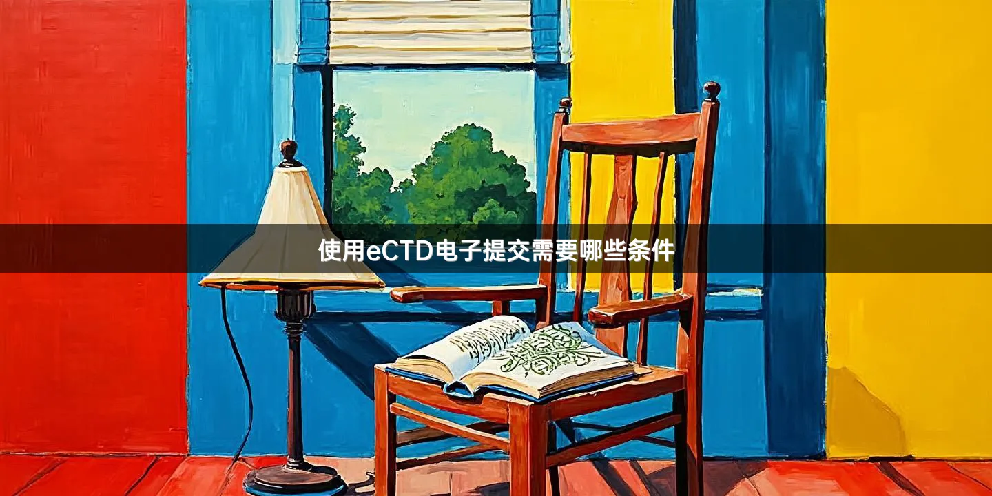 使用eCTD电子提交需要哪些条件