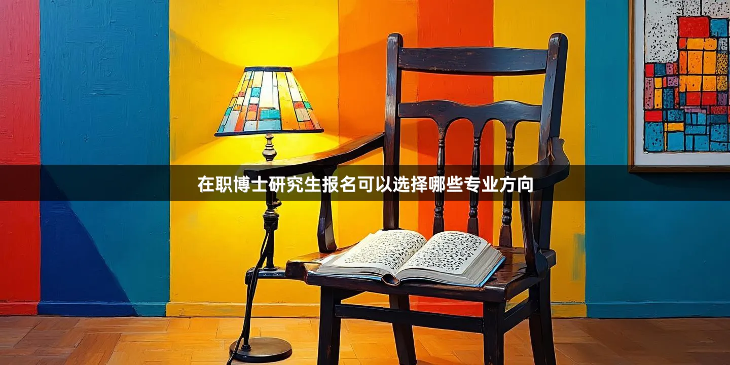 在职博士研究生报名可以选择哪些专业方向