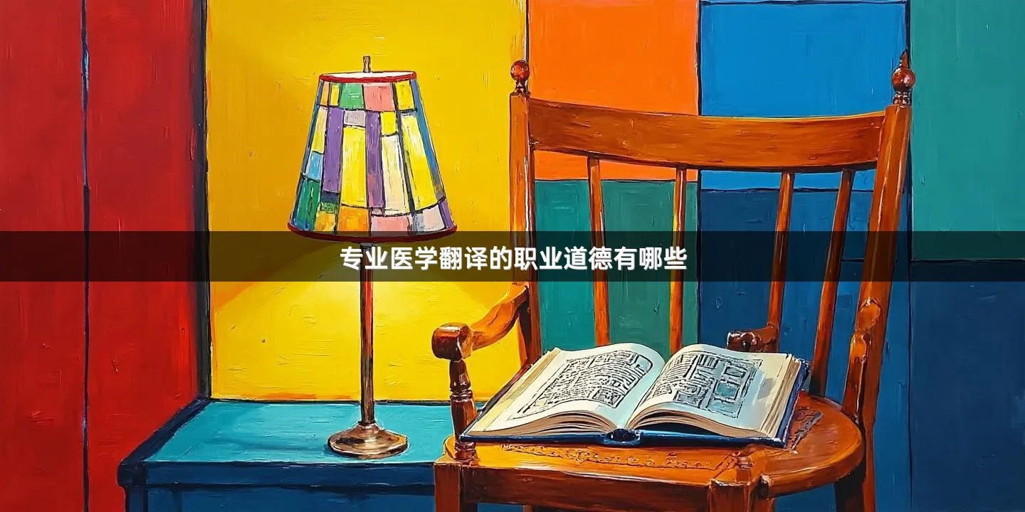 專業(yè)醫(yī)學(xué)翻譯的職業(yè)道德有哪些