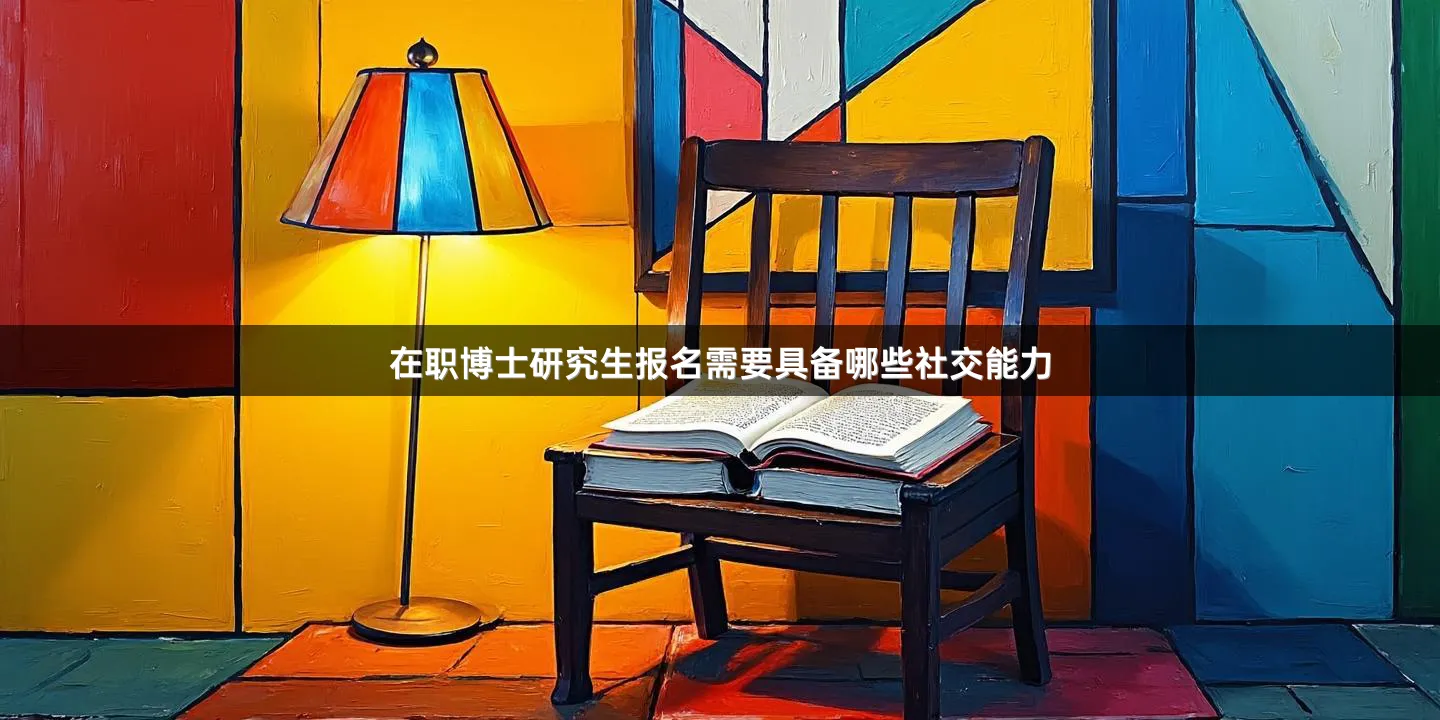 在职博士研究生报名需要具备哪些社交能力