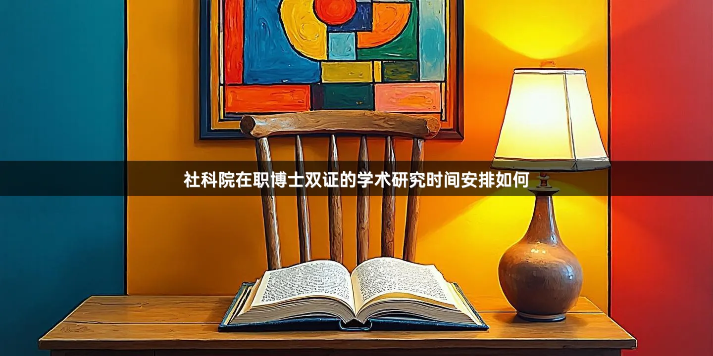 社科院在职博士双证的学术研究时间安排如何