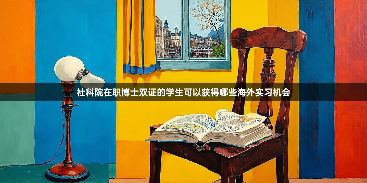 社科院在职博士双证的学生可以获得哪些海外实习机会