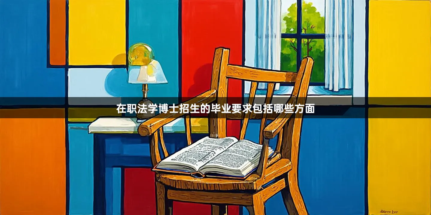 在职法学博士招生的毕业要求包括哪些方面