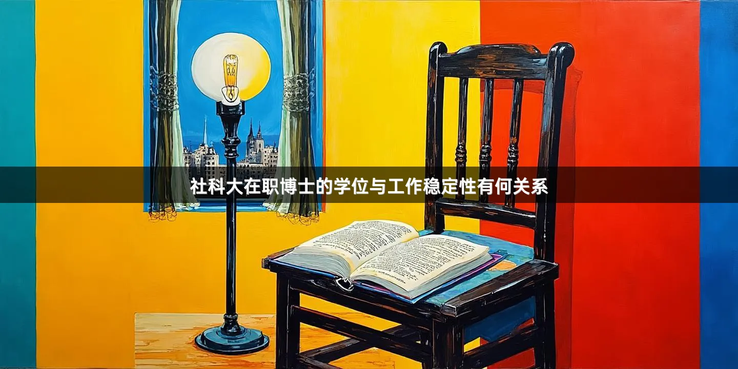 社科大在职博士的学位与工作稳定性有何关系