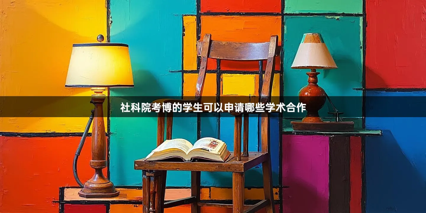 社科院考博的学生可以申请哪些学术合作