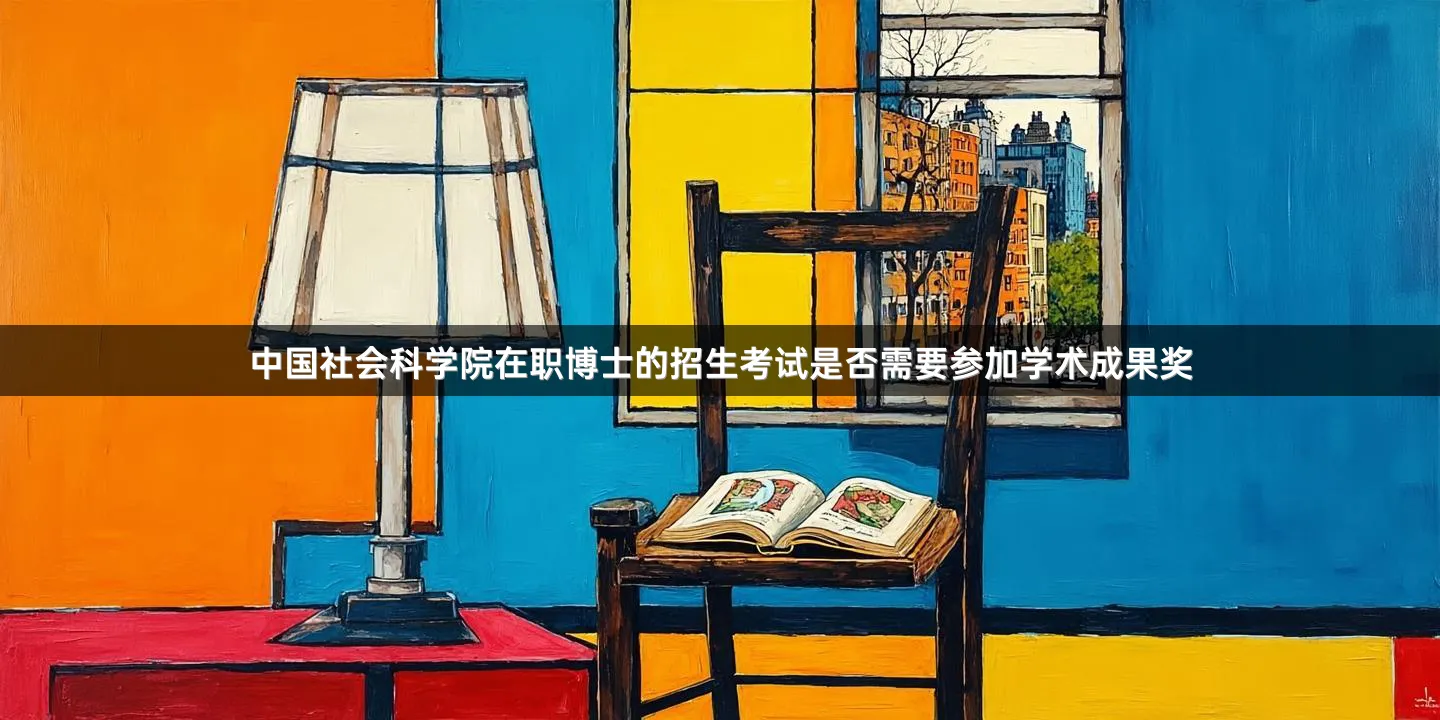 中国社会科学院在职博士的招生考试是否需要参加学术成果奖