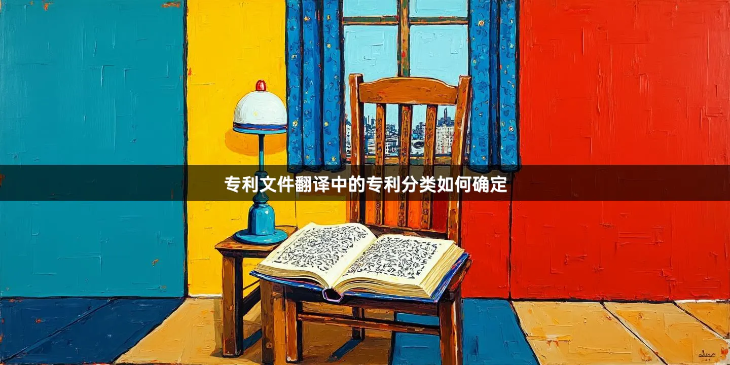 专利文件翻译中的专利分类如何确定