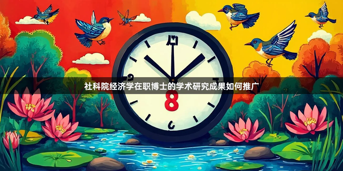 社科院经济学在职博士的学术研究成果如何推广
