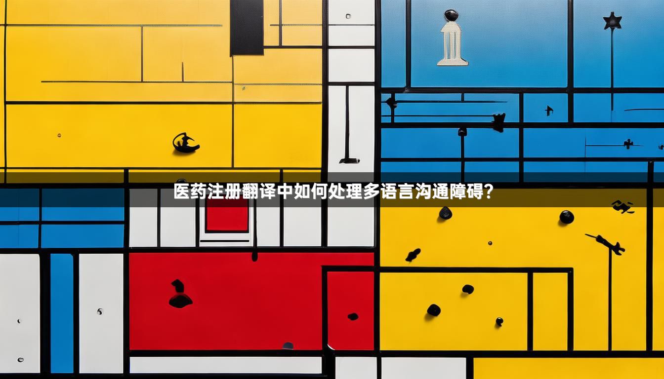 医药注册翻译中如何处理多语言沟通障碍？
