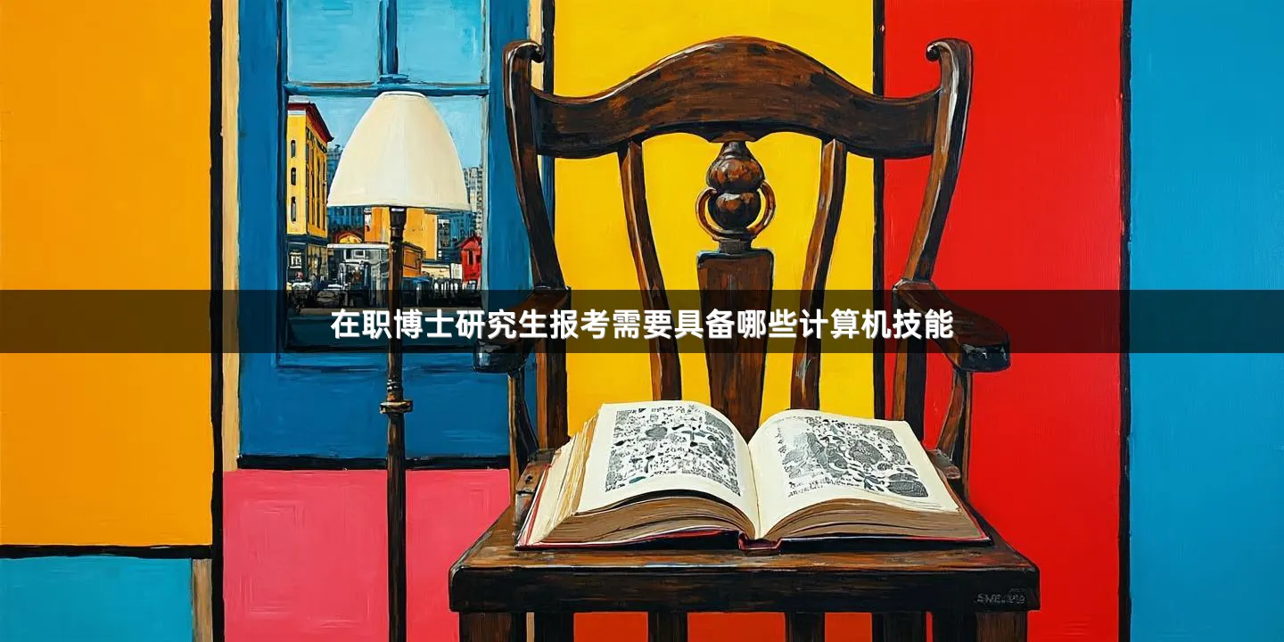 在职博士研究生报考需要具备哪些计算机技能