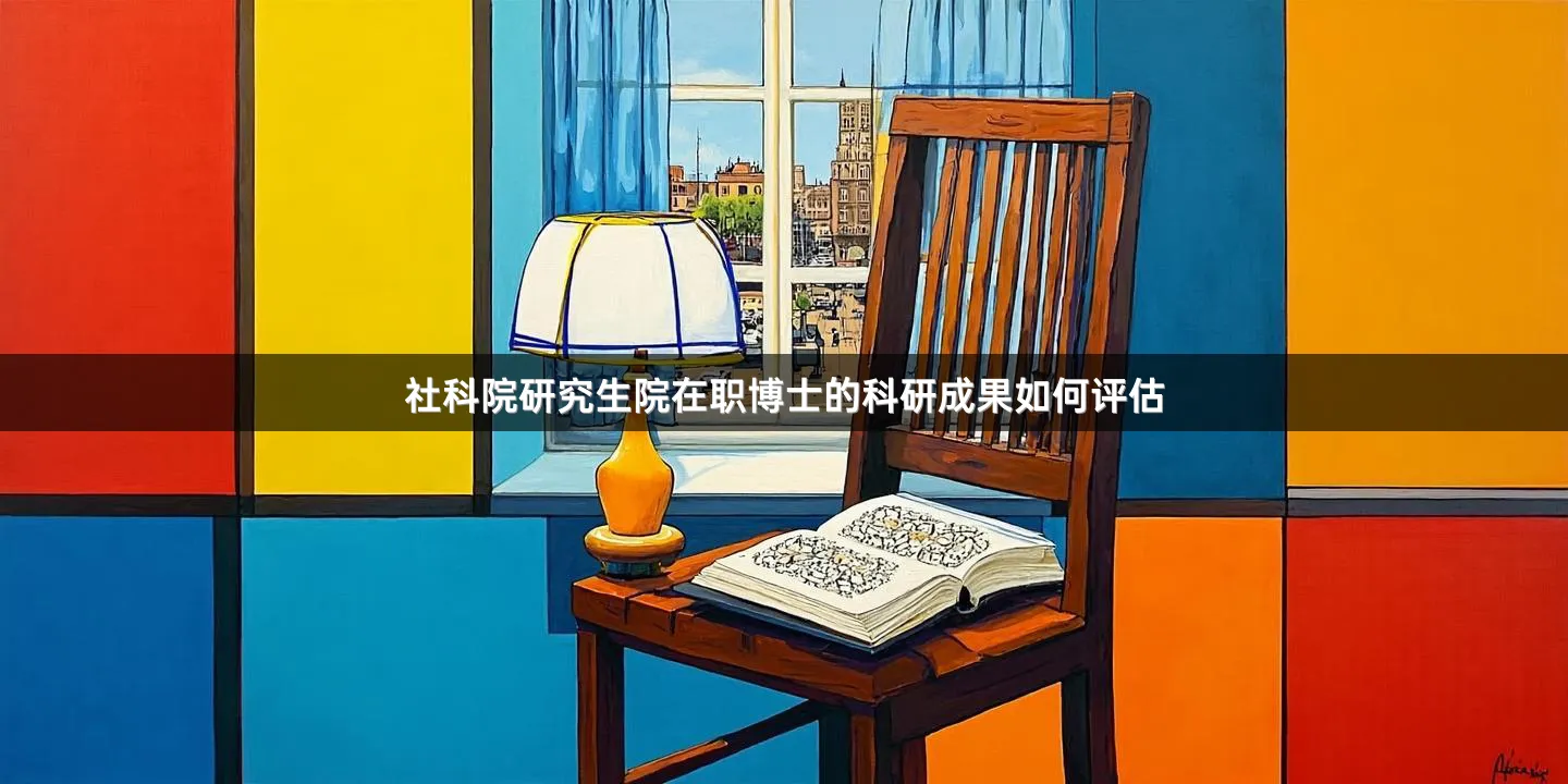 社科院研究生院在职博士的科研成果如何评估