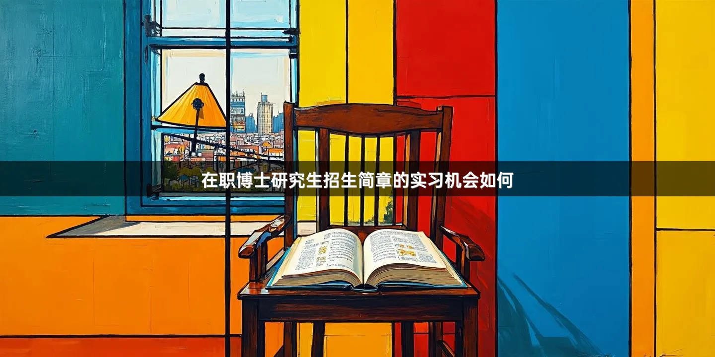 在职博士研究生招生简章的实习机会如何