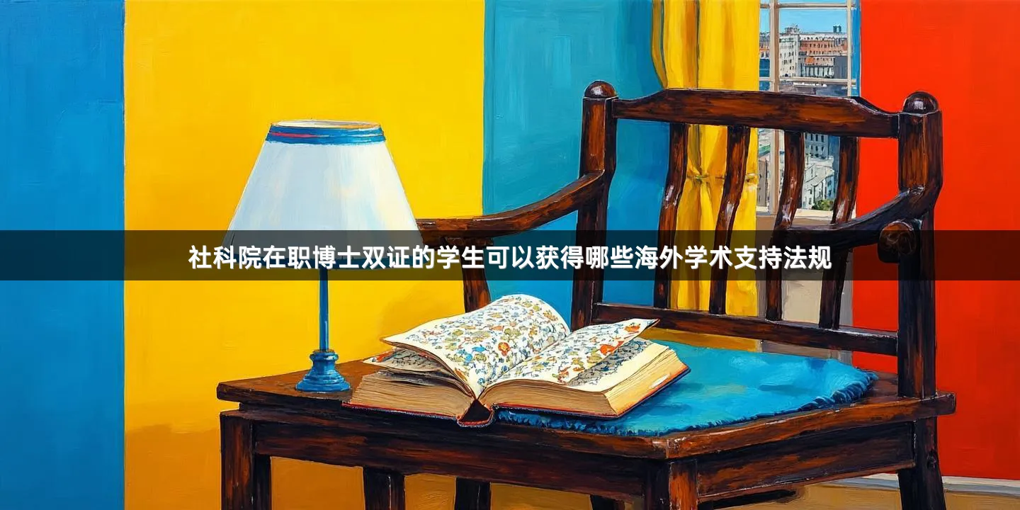 社科院在职博士双证的学生可以获得哪些海外学术支持法规