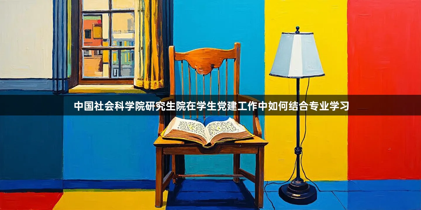 中国社会科学院研究生院在学生党建工作中如何结合专业学习