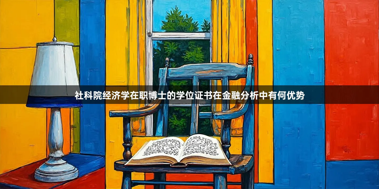 社科院经济学在职博士的学位证书在金融分析中有何优势