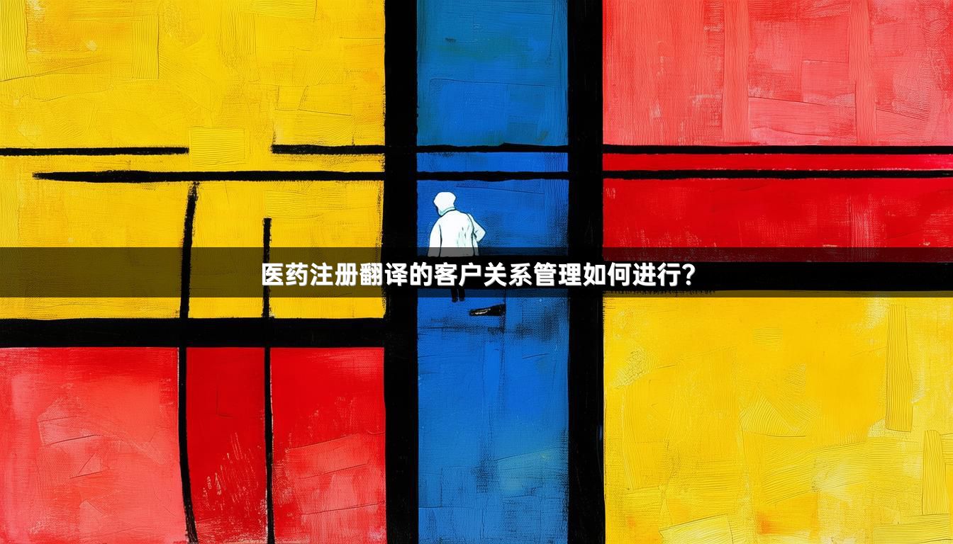 醫(yī)藥注冊翻譯的客戶關系管理如何進行？