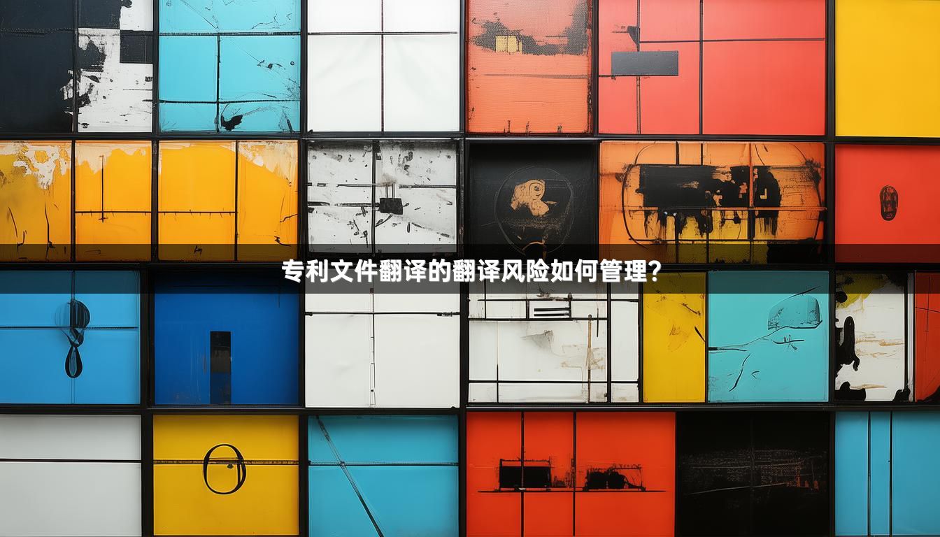 专利文件翻译的翻译风险如何管理？