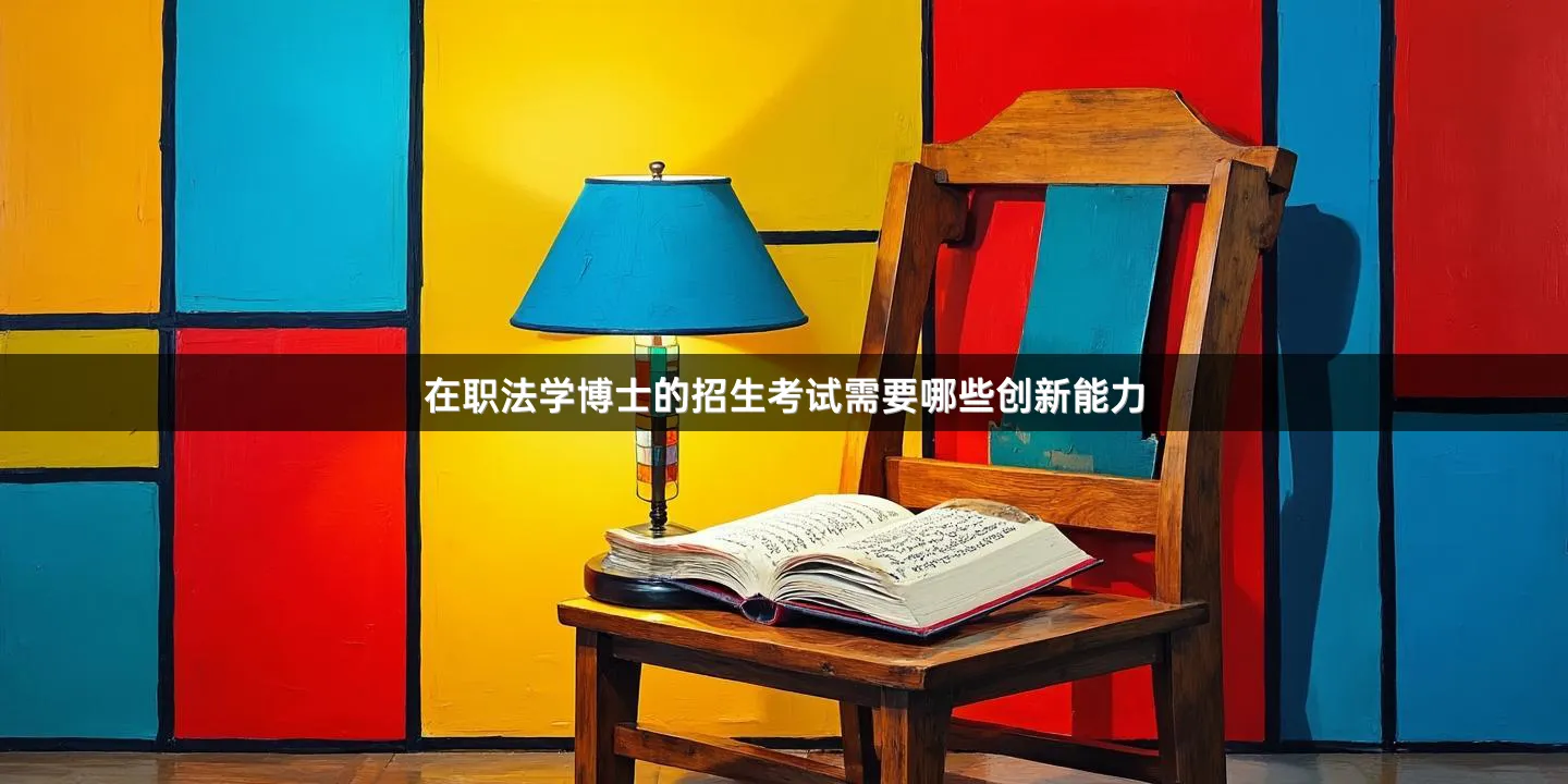 在职法学博士的招生考试需要哪些创新能力