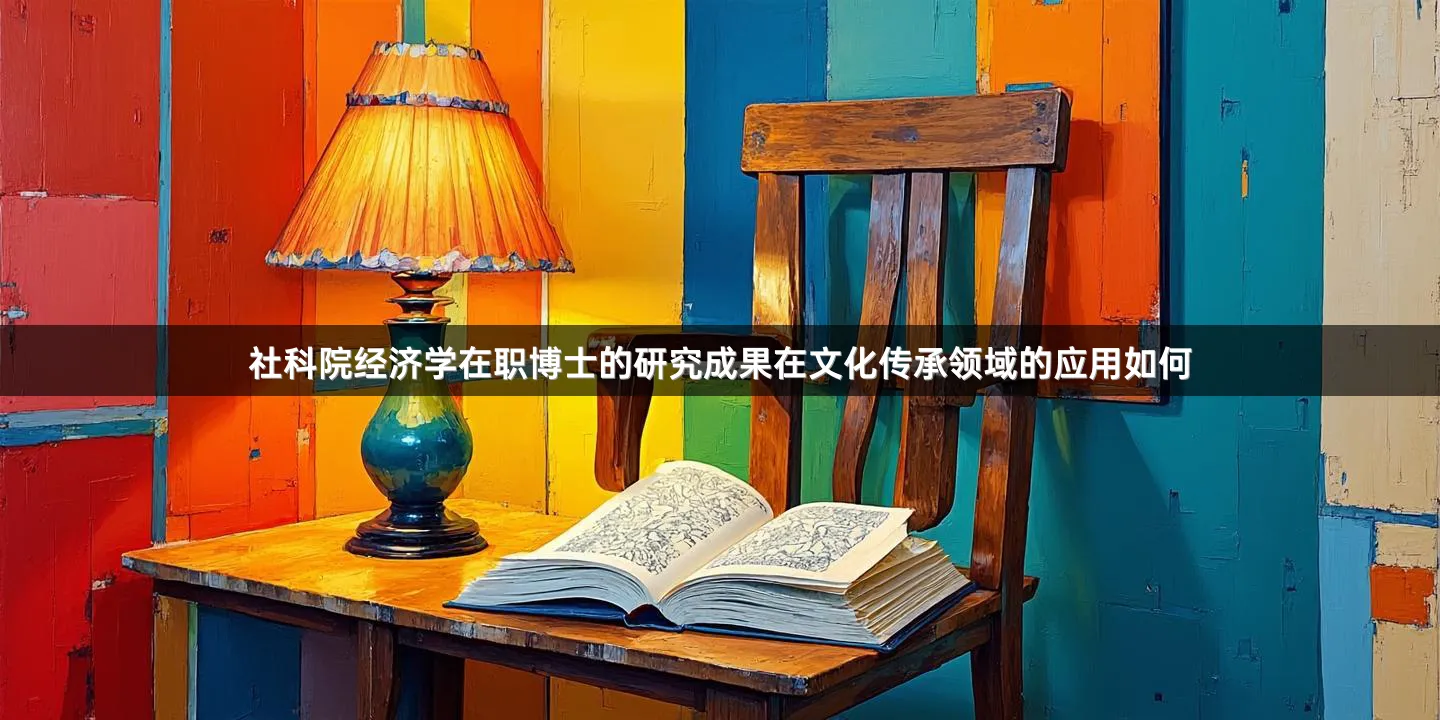 社科院经济学在职博士的研究成果在文化传承领域的应用如何