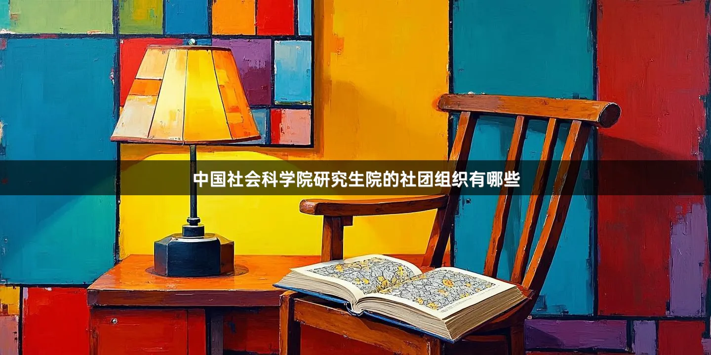 中国社会科学院研究生院的社团组织有哪些
