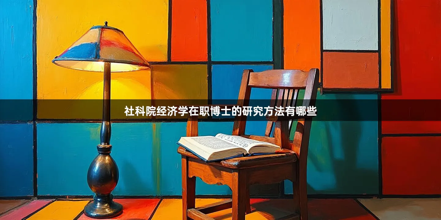 社科院经济学在职博士的研究方法有哪些