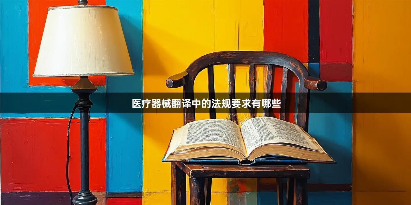 医疗器械翻译中的法规要求有哪些