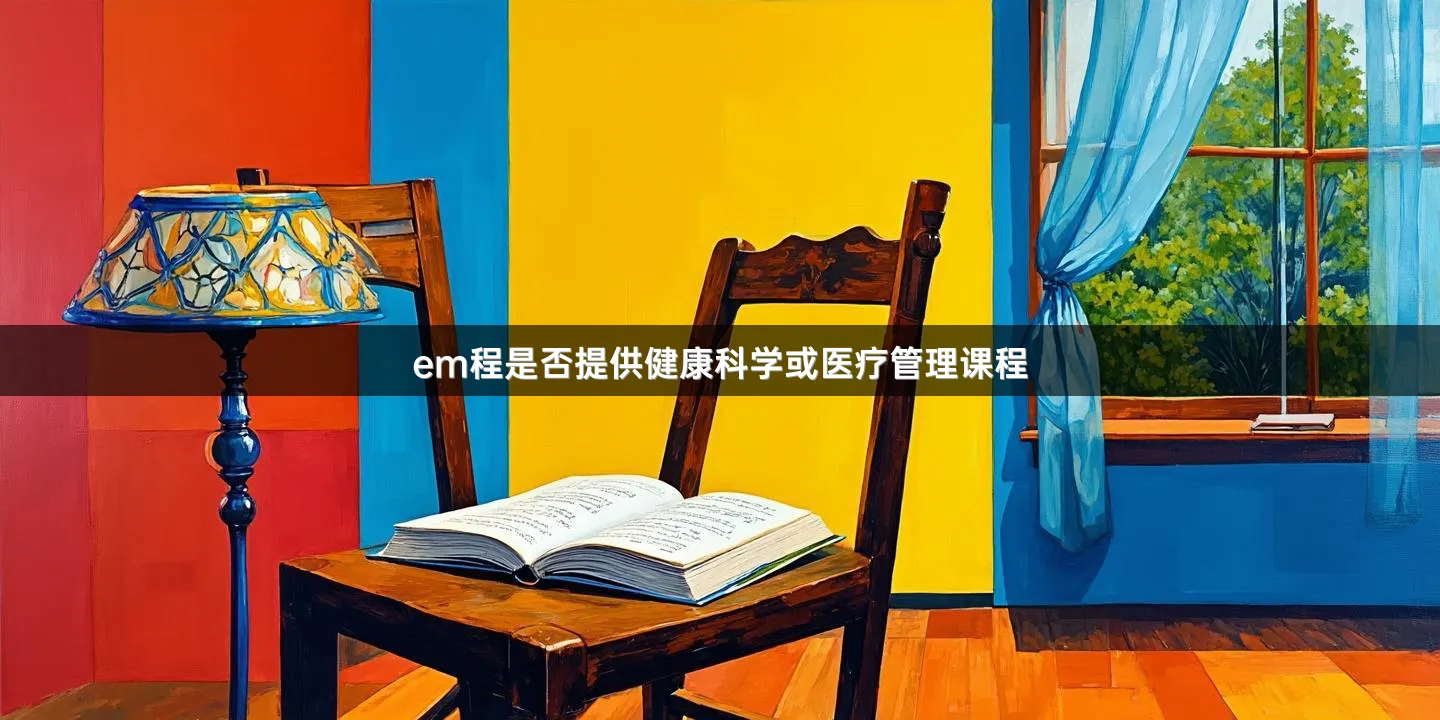 em程是否提供健康科学或医疗管理课程