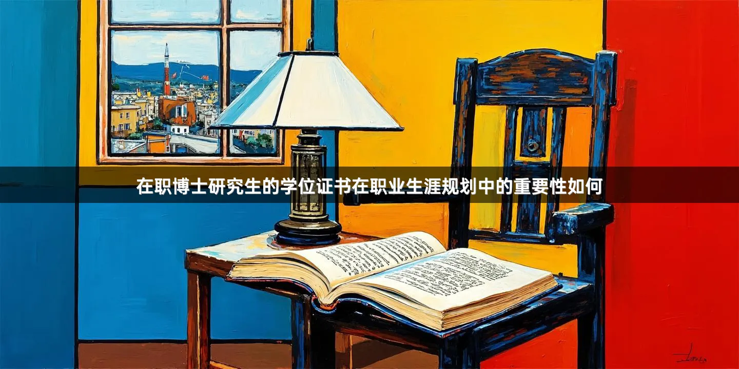 在职博士研究生的学位证书在职业生涯规划中的重要性如何