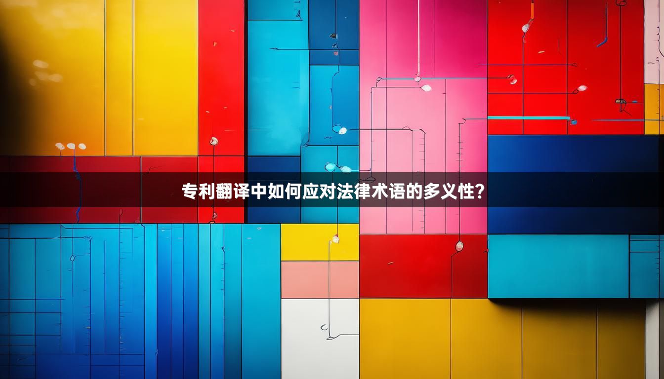专利翻译中如何应对法律术语的多义性?