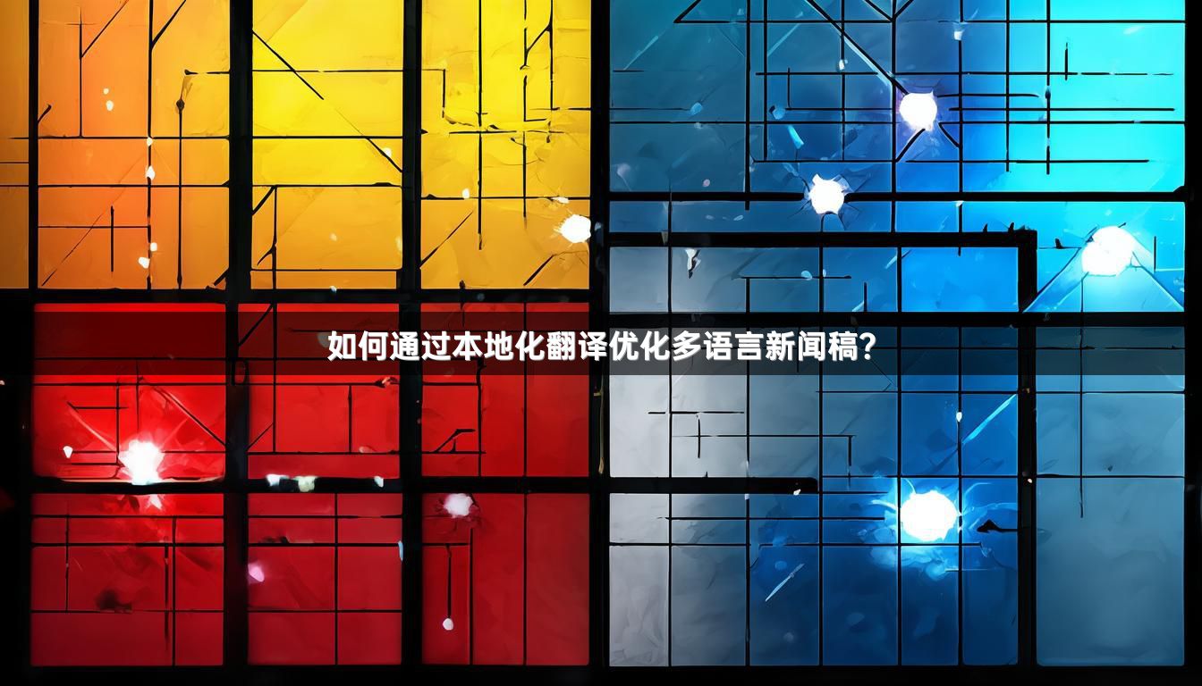 如何通过本地化翻译优化多语言新闻稿？
