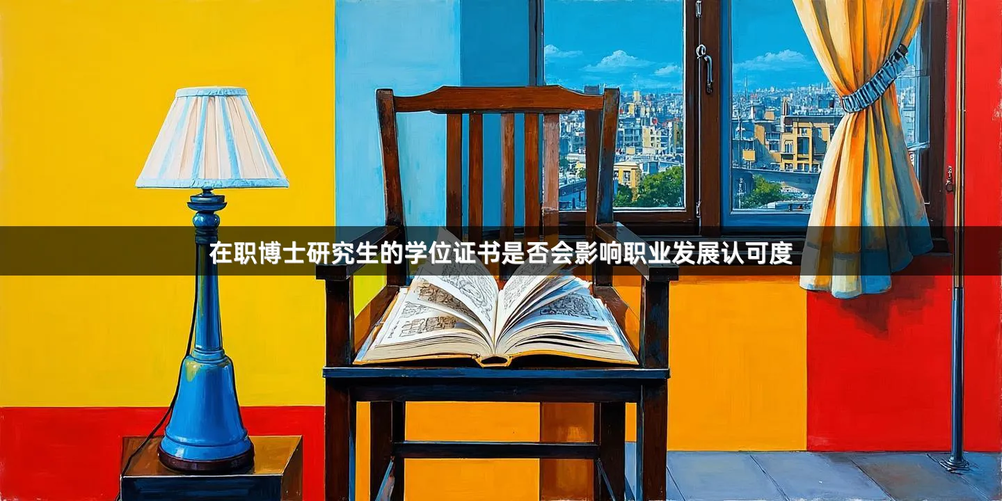 在职博士研究生的学位证书是否会影响职业发展认可度