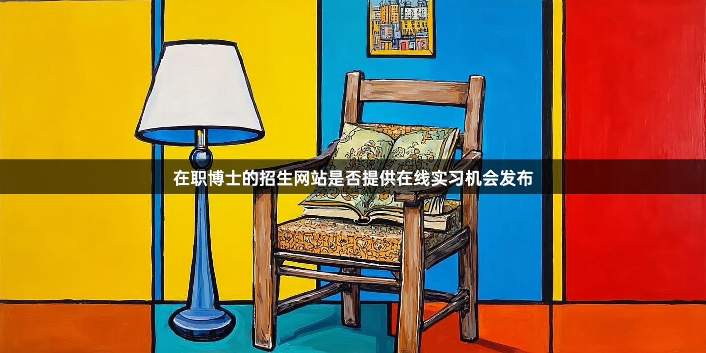 在职博士的招生网站是否提供在线实习机会发布