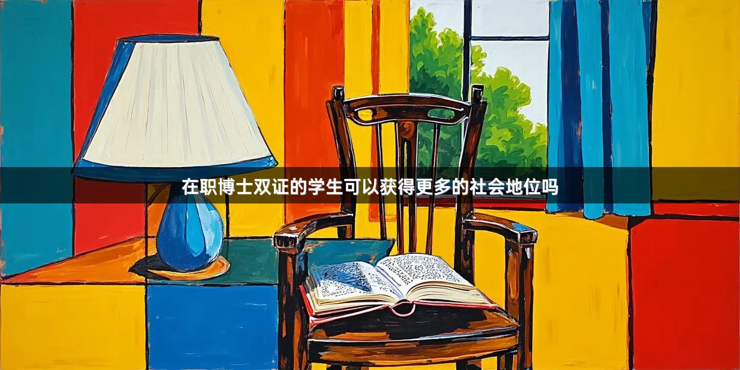 在职博士双证的学生可以获得更多的社会地位吗