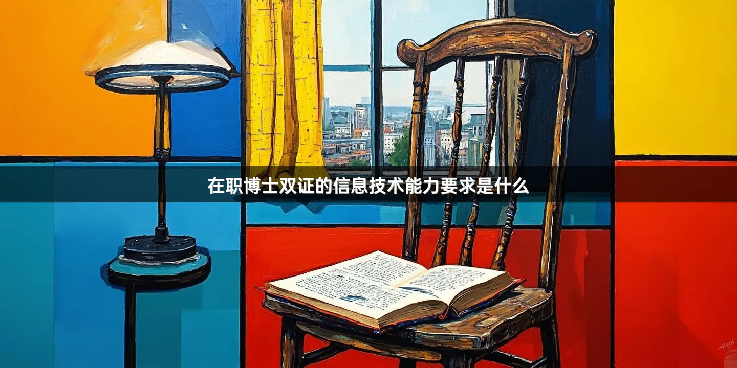 在职博士双证的信息技术能力要求是什么
